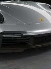 VR Aero Carbon Fiber Front Lip Spoiler Porsche 992 Turbo 2021-2024                                     - VR-992TT-600 - Image 2