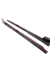 VR Aero Carbon Fiber Finned Side Skirts BMW M2 G87                                     - VR-G87-632 - Image 10