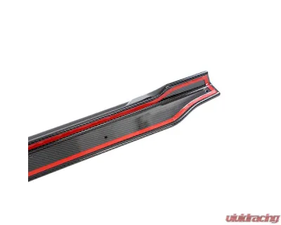 VR Aero Carbon Fiber Finned Side Skirts BMW M2 G87 - VR-G87-632