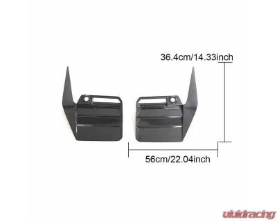 VR Aero Carbon Fiber Vented Rear Air Ducts BMW M2 G87 - VR-G87-638