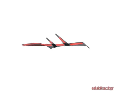 VR Aero Carbon Fiber Front Bumper Vent Trim Pair Toyota Supra MK5 2019-2024 - VR-A90-612