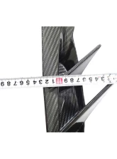 VR Aero Carbon Fiber Front Bumper Vent Trim Pair Toyota Supra MK5 2019-2024                                     - VR-A90-612 - Image 17