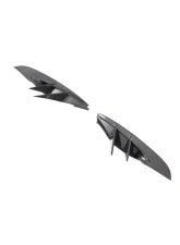 VR Aero Carbon Fiber Front Bumper Vent Trim Pair Toyota Supra MK5 2019-2024                                     - VR-A90-612 - Image 4