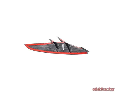 VR Aero Carbon Fiber Front Bumper Vent Trim Pair Toyota Supra MK5 2019-2024 - VR-A90-612