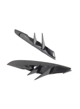 VR Aero Carbon Fiber Front Bumper Vent Trim Pair Toyota Supra MK5 2019-2024                                     - VR-A90-612 - Image 8