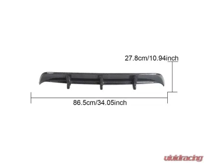 VR Aero Carbon Fiber Rear Diifuser Lexus RC-F - VR-RCF-610