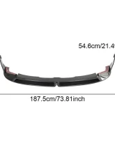 VR Aero Carbon Fiber Vented Front Lip Spoiler BMW 4 Series | M3 M4 G80 G82                                     - VR-G80-601 - Image 20