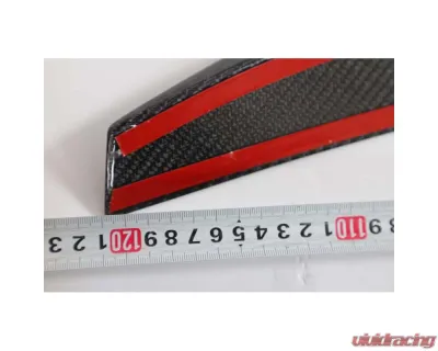 VR Aero Carbon Fiber Rear Trunk Spoiler Audi A4 B9 Quattro S Line S4 Sedan 4-Door - VR-B9-621