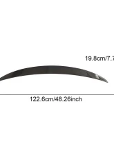VR Aero Carbon Fiber Rear Trunk Spoiler Audi A5 S5 RS5 Coupe                                     - VR-A5S5-620 - Image 20