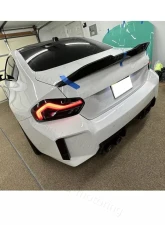 VR Aero Carbon Fiber Rear Trunk Lip Spoiler BMW M2 G87                                     - VR-G87M2-DCF-620 - Image 12