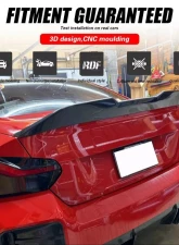 VR Aero Carbon Fiber Rear Trunk Lip Spoiler BMW M2 G87                                     - VR-G87M2-DCF-620 - Image 14