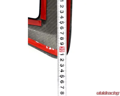 VR Aero Carbon Fiber Rear Diffuser Light Cover Toyota Supra MK5 2019-2024 - VR-A90-635