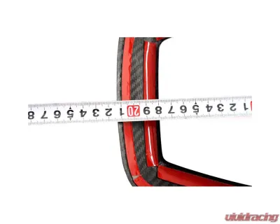 VR Aero Carbon Fiber Rear Diffuser Light Cover Toyota Supra MK5 2019-2024 - VR-A90-635