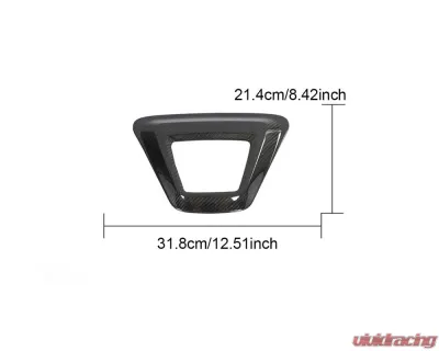 VR Aero Carbon Fiber Rear Diffuser Light Cover Toyota Supra MK5 2019-2024 - VR-A90-635