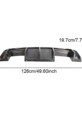 VR Aero Carbon Fiber Rear Diffuser DTM Style BMW M4 G82                                     - VR-G82-610 - Image 20