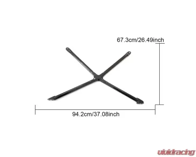 VR Aero Carbon Fiber Engine X-Brace Strut Bar Audi R8 - VR-R8-680