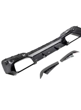 VR Aero Carbon Fiber 3pc Rear Diffuser BMW X3M F97                                     - VR-X3MF97-610 - Image 10
