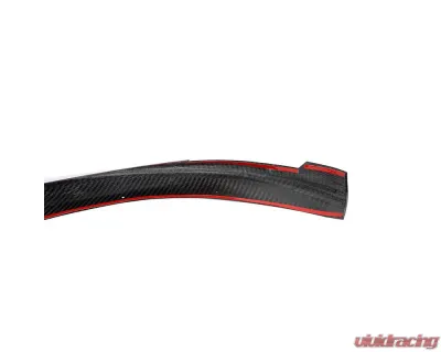 VR Aero Carbon Fiber Front Lip Spoiler Porsche Taycan Turbo 9J1 2020-2022 - VR-9J1-601
