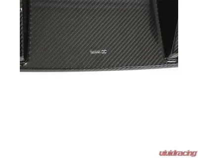 VR Aero Carbon Fiber Rear Diffuser Porsche Taycan 9J1 2020-2023 - VR-9J1-617