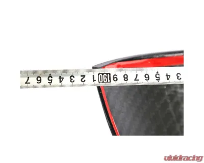 VR Aero Carbon Fiber Rear Diffuser Porsche Taycan 9J1 2020-2023 - VR-9J1-617