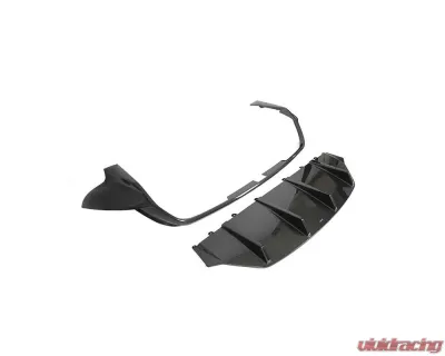 VR Aero Carbon Fiber Rear Diffuser Porsche Taycan 9J1 2020-2023 - VR-9J1-617