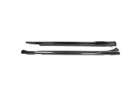 VR Aero Carbon Fiber Side Skirts Porsche Taycan 9J1 Sedan 2020-2024