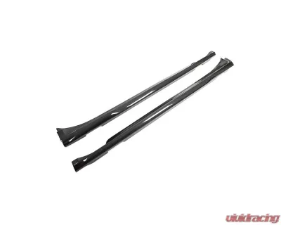 VR Aero Carbon Fiber Side Skirts Porsche Taycan 9J1 Sedan 2020-2024 - VR-9J1-639