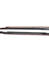 VR Aero Carbon Fiber Side Skirts Porsche Taycan 9J1 Sedan 2020-2024                                     - VR-9J1-639 - Image 11