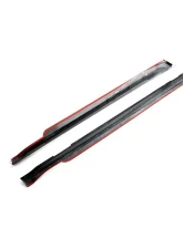 VR Aero Carbon Fiber Side Skirts Porsche Taycan 9J1 Sedan 2020-2024                                     - VR-9J1-639 - Image 13