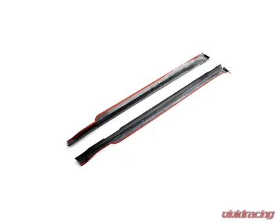 VR Aero Carbon Fiber Side Skirts Porsche Taycan 9J1 Sedan 2020-2024 - VR-9J1-639