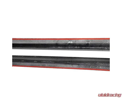 VR Aero Carbon Fiber Side Skirts Porsche Taycan 9J1 Sedan 2020-2024 - VR-9J1-639