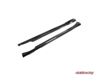 VR Aero Carbon Fiber Side Skirts Porsche Taycan 9J1 Sedan 2020-2024 - VR-9J1-639
