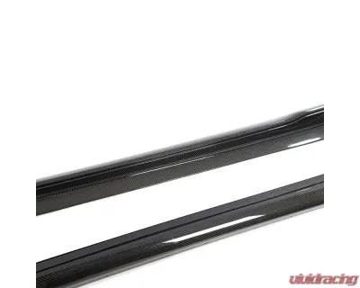 VR Aero Carbon Fiber Side Skirts Porsche Taycan 9J1 Sedan 2020-2024 - VR-9J1-639