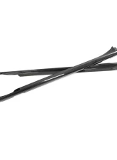 VR Aero Carbon Fiber Side Skirts Porsche Taycan 9J1 Sedan 2020-2024                                     - VR-9J1-639 - Image 7