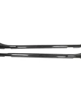VR Aero Carbon Fiber Side Skirts Porsche Taycan 9J1 Sedan 2020-2024                                     - VR-9J1-639 - Image 8