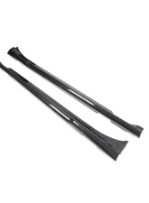 VR Aero Carbon Fiber Side Skirts Porsche Taycan 9J1 Sedan 2020-2024                                     - VR-9J1-639 - Image 9