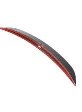 VR Aero Carbon Fiber Trunk Wing Spoiler Porsche Taycan 9J1 Sedan 2020-2024                                     - VR-9J1-628 - Image 12