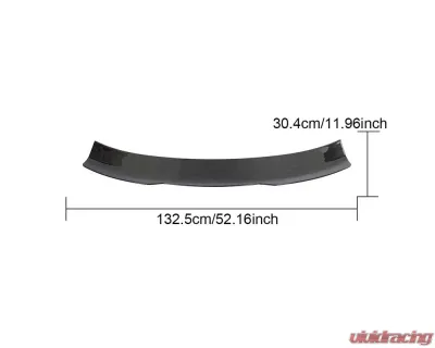 VR Aero Carbon Fiber Trunk Wing Spoiler V1 Ford Mustang Dark Horse - VR-DHMUST-620