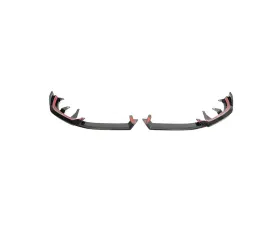 VR Aero Carbon Fiber Front Lip Spoiler BMW 5 Series G60 M-Sport Bumper