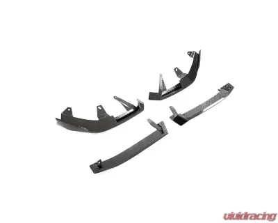 VR Aero Carbon Fiber Front Lip Spoiler BMW 5 Series G60 M-Sport Bumper - VR-G60-600