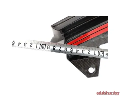 VR Aero Carbon Fiber Front Lip Spoiler BMW 5 Series G60 M-Sport Bumper - VR-G60-600