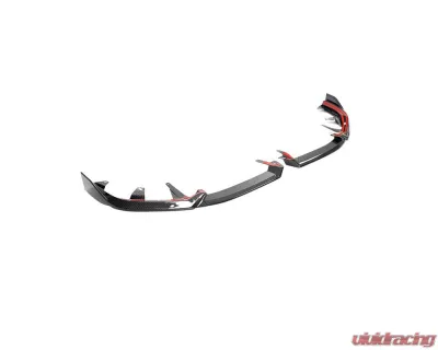 VR Aero Carbon Fiber Front Lip Spoiler BMW 5 Series G60 M-Sport Bumper - VR-G60-600