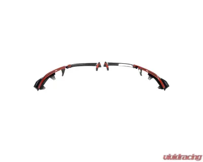 VR Aero Carbon Fiber Front Lip Spoiler BMW 5 Series G60 M-Sport Bumper - VR-G60-600