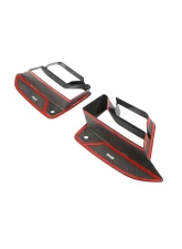 VR Aero Carbon Fiber Front Fog Light Cover Fins BMW M5 F90                                     - VR-F90-605 - Image 3