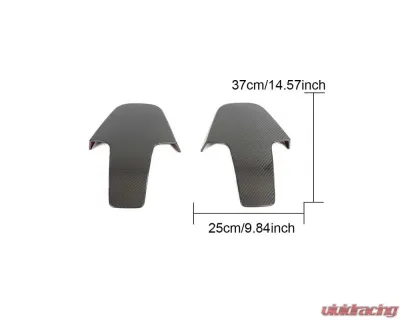 VR Aero Carbon Fiber Competition Seat Back Cover Set of 2 BMW M3 M4 G80 G82 G83 - VR-G80-215