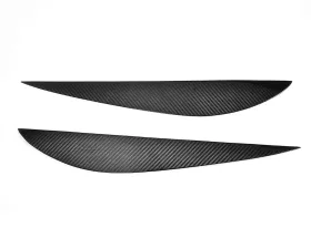 VR Aero Carbon Fiber Headlight Eyelid Covers Porsche Macan 2014-2018