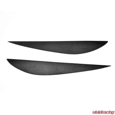 VR Aero Carbon Fiber Headlight Eyelid Covers Porsche Macan 2014-2018 - VR-95B-607