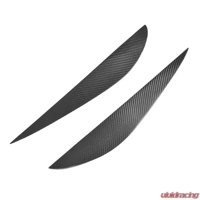 VR Aero Carbon Fiber Headlight Eyelid Covers Porsche Macan 2014-2018 - VR-95B-607