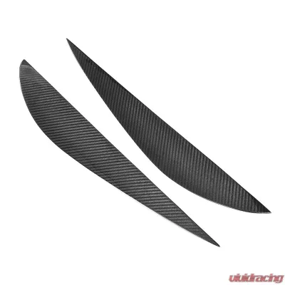 VR Aero Carbon Fiber Headlight Eyelid Covers Porsche Macan 2014-2018 - VR-95B-607
