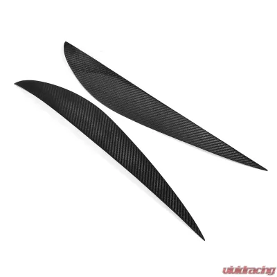 VR Aero Carbon Fiber Headlight Eyelid Covers Porsche Macan 2014-2018 - VR-95B-607